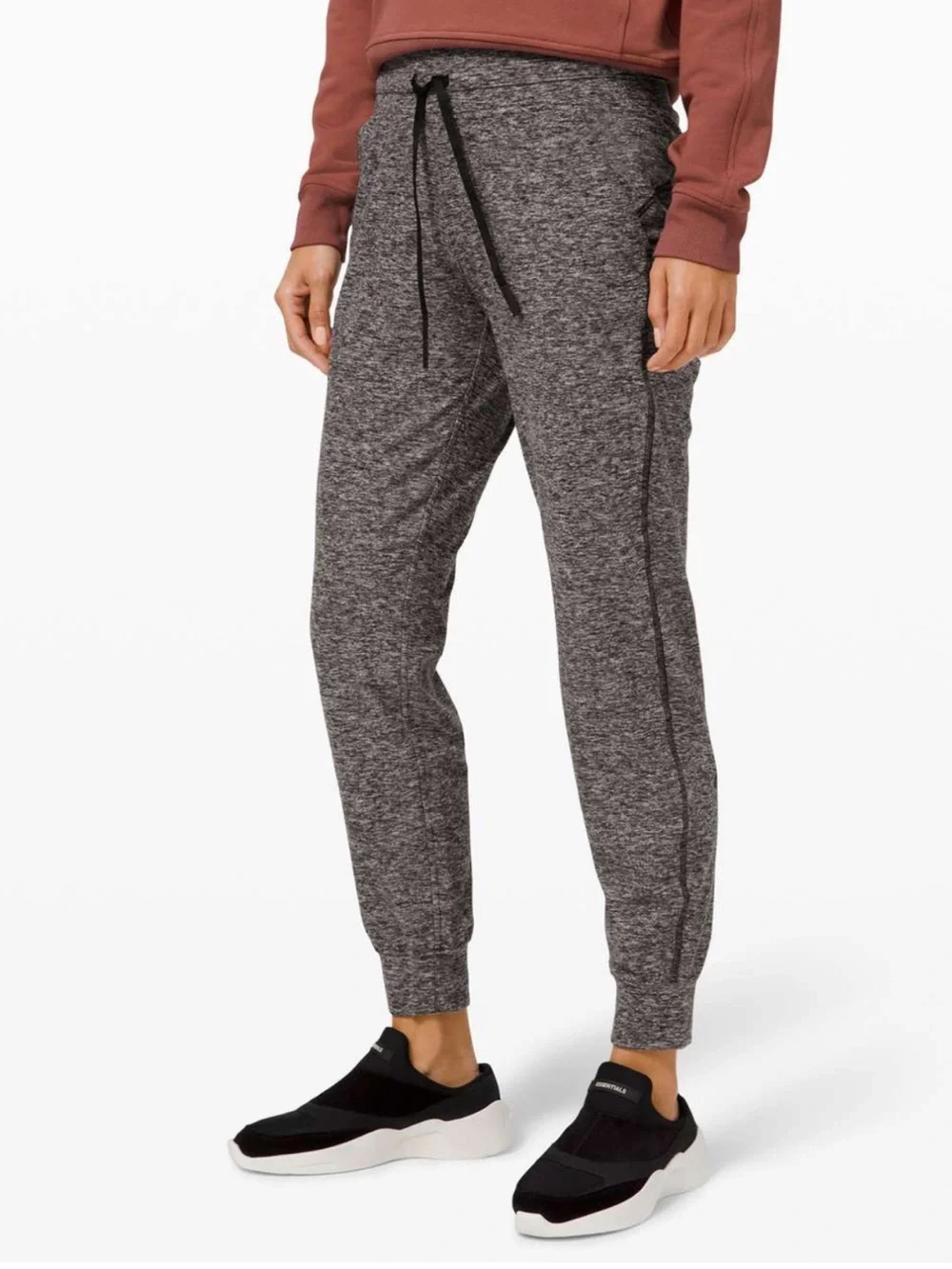 Lululemon Ready to Rulu Fleece Jogger Heathered Black